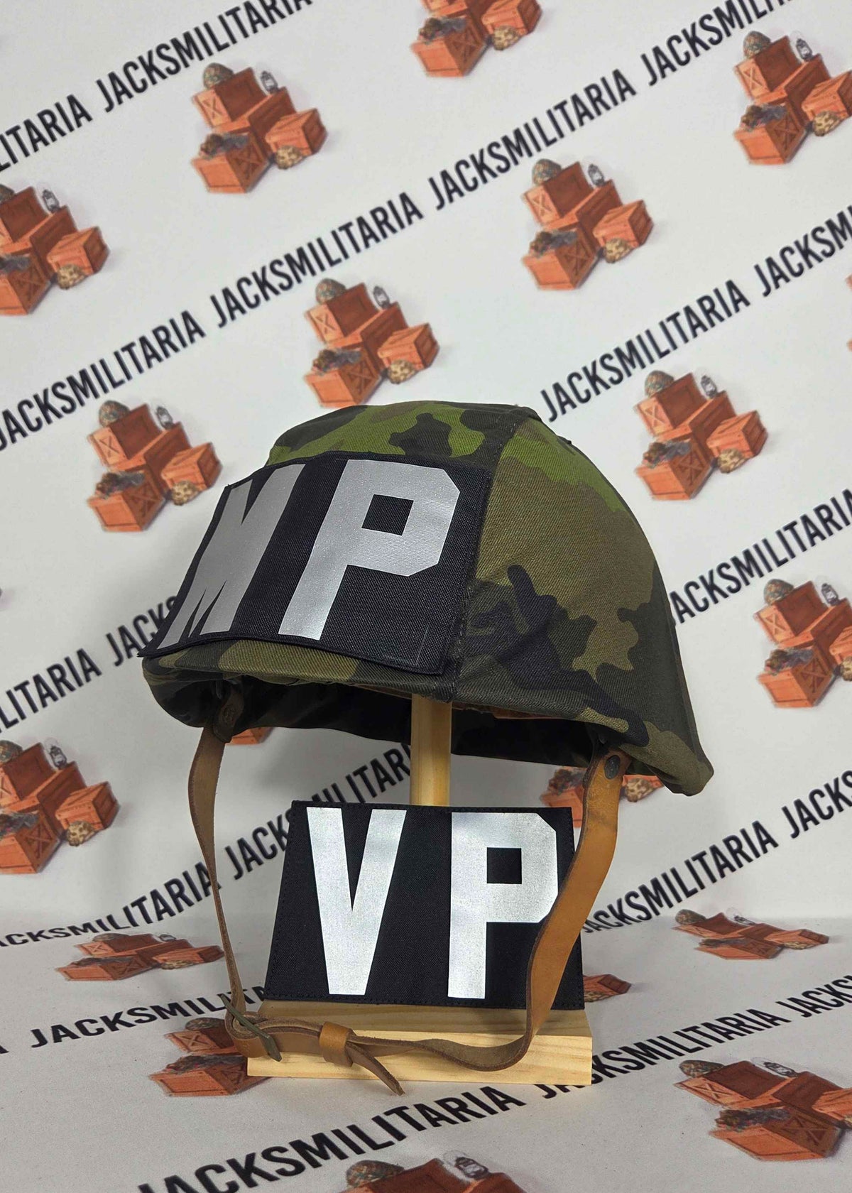 Czech Vz.53 Helmet w/ Vz.95 MP Cover