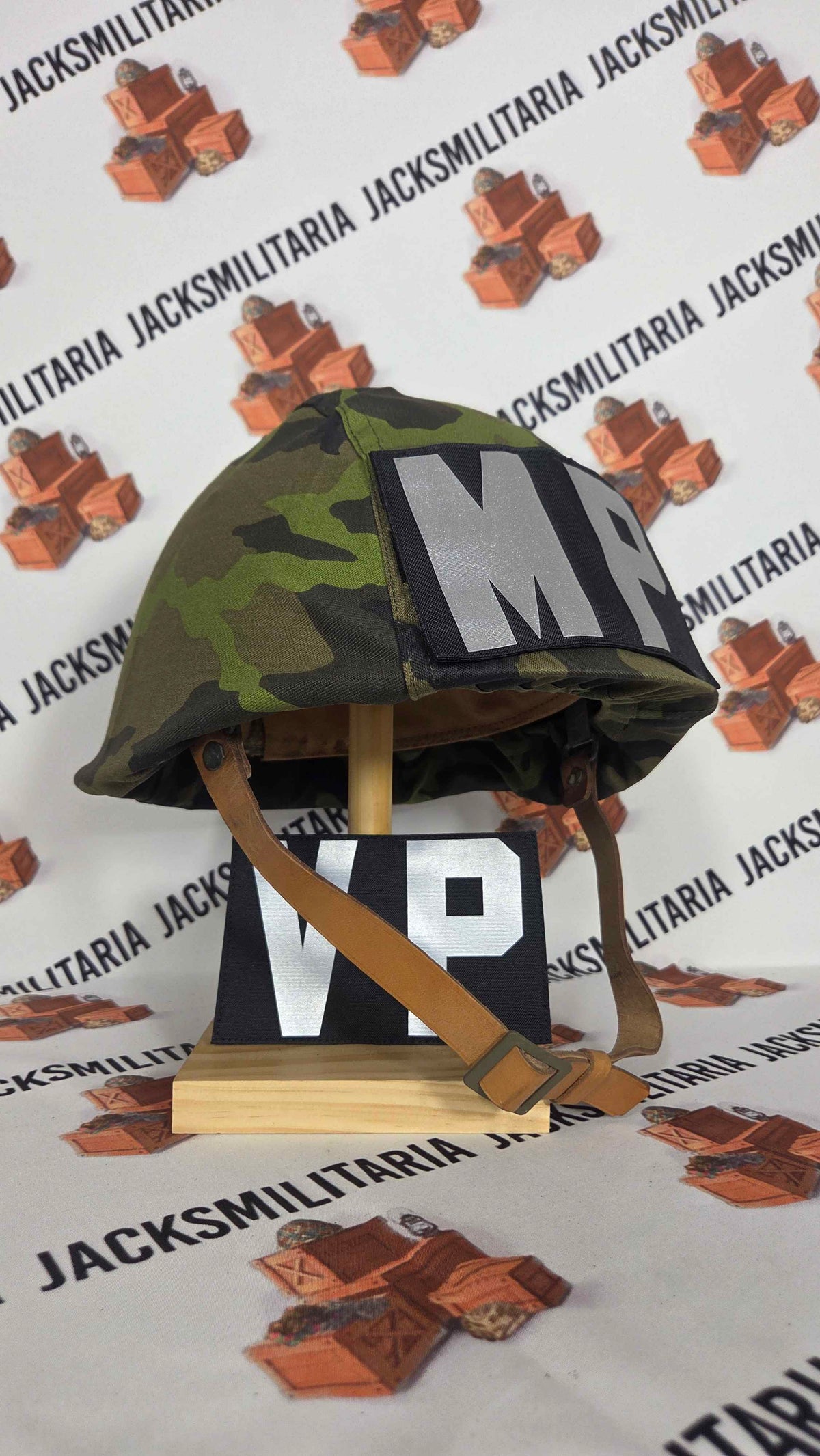 Czech Vz.53 Helmet w/ Vz.95 MP Cover