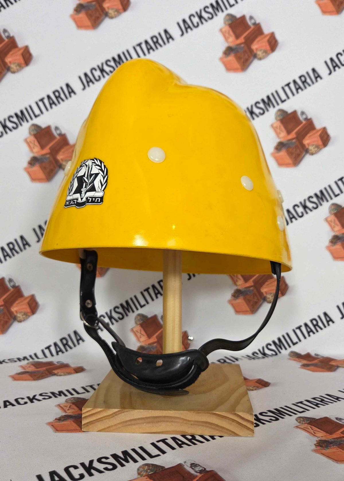 Israel Haga Yellow Civil Defence Helmet First Responder