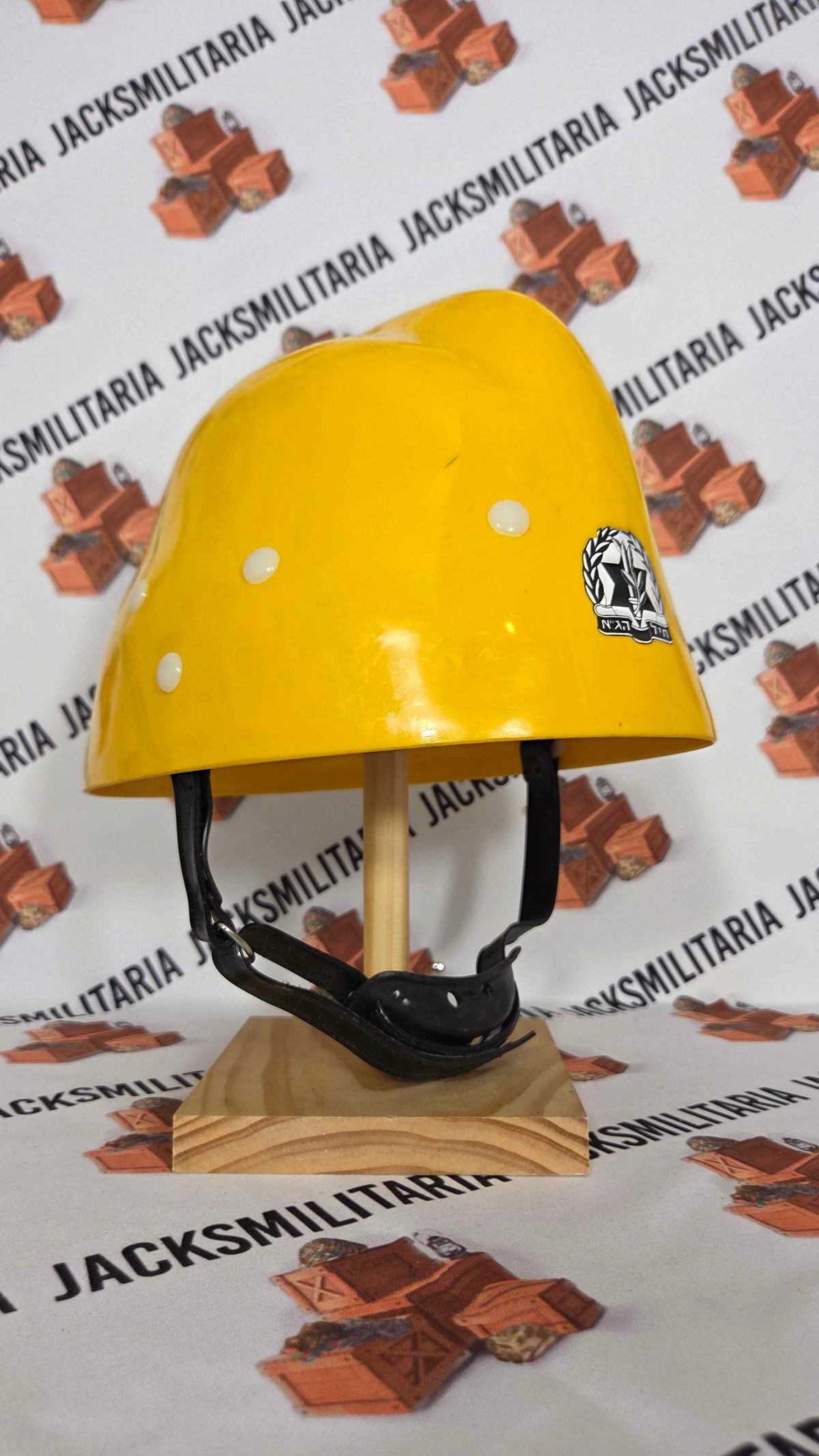 Israel Haga Yellow Civil Defence Helmet First Responder