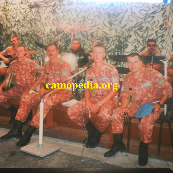 SSh-68 w/ Ukraine Lebanon Unifil Desert Helmet Cover